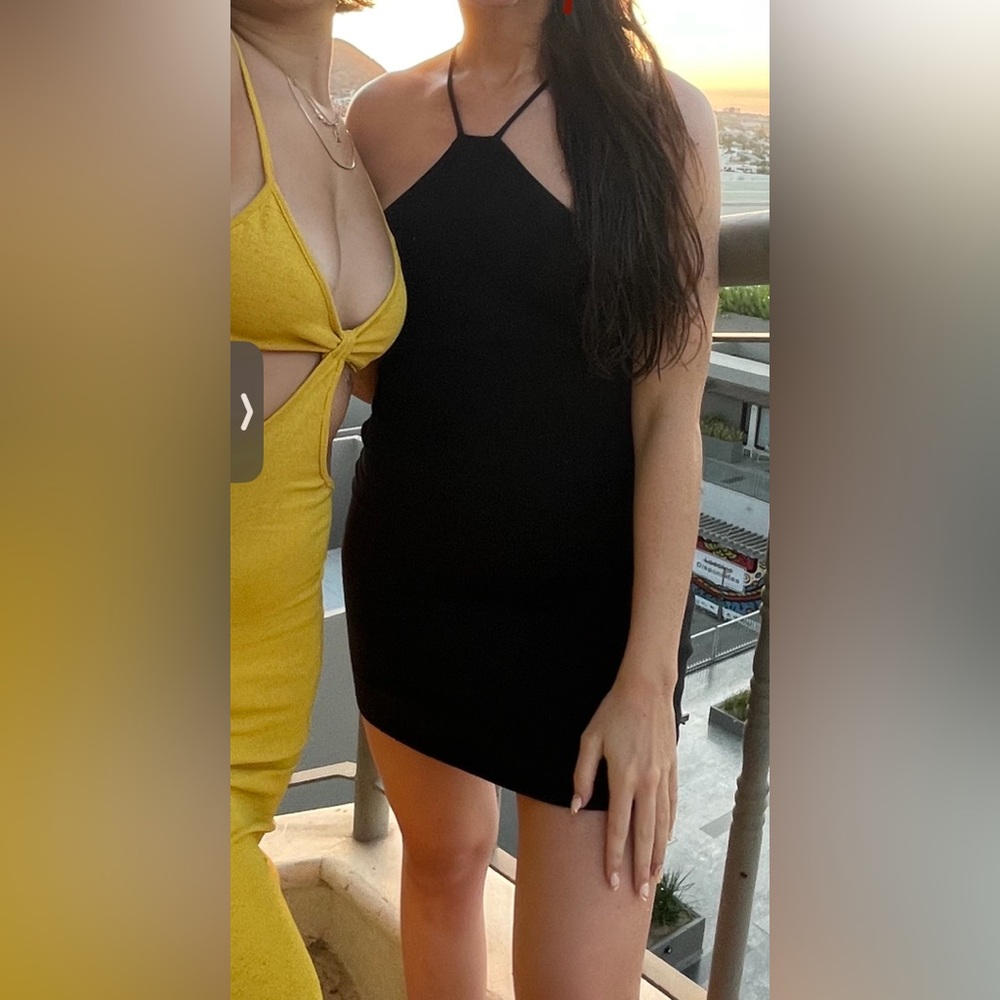 Black Zara Halter Dress